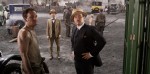 Jason Clarke e George Wilson, Tobey Maguire è Nick Carraway e Joel Edgerton è Tom Buchanan nel Grande Gatsby.